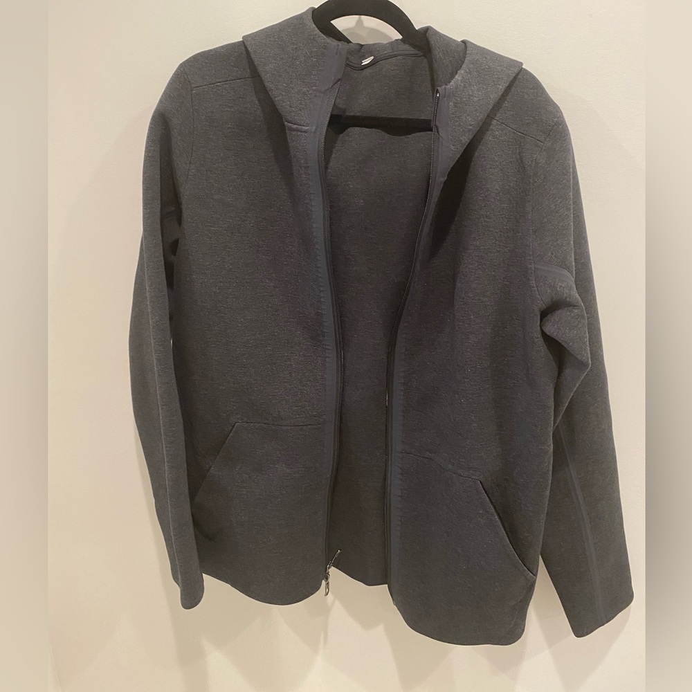 Mens lululemon gray zip up hoodie